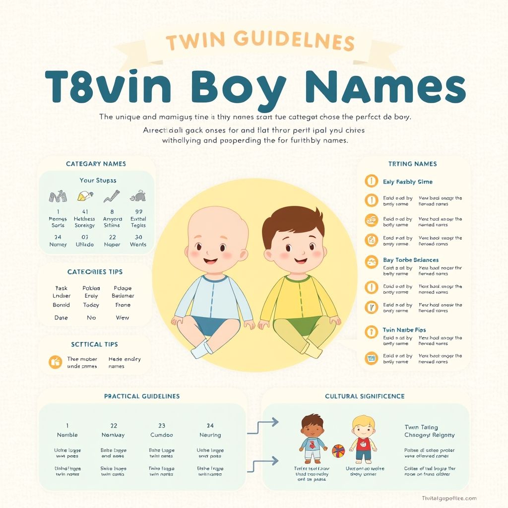 180 ไอเดียชื่อคู่แฝดชายพร้อมหลักการเลือกที่ใช่